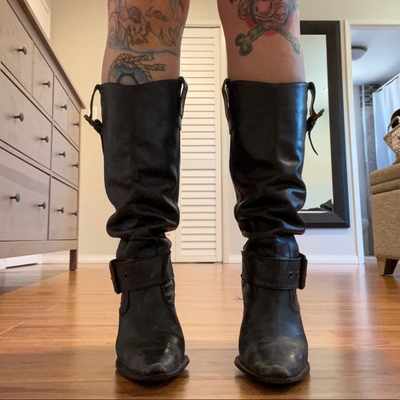 Spanish leather boots - Picture 13 of 16